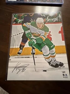 Kirill Kaprizov Signed Wild Reverse NHL Retro Jersey 16x20 Photo Fanatics - Picture 1 of 4
