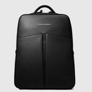 ZAINO ZAINI BORSA BORSE DONNA PIQUADRO CA6455W134 PELLE NERO ORIGINALE AI 2025 - Picture 1 of 3