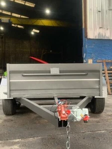 8x5 Tandem High Side Box Trailer BRAND NEW RIMS & TYRES FREE JOCKEY WHEEL - Picture 1 of 1