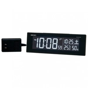 Seiko DL305K Digital Clock Radio Alarm AC Type Color LCD Series C3 Black Japan - Picture 1 of 6