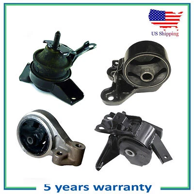 Juego 4 PIEZAS Nuevo Motor Montaje Transmisión Automática Para 05-06 Kia Spectra5 2.0L Foto 1 de 4