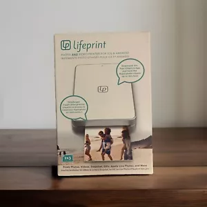 2x3 Lifeprint Portable Photo Video Printer Iphone & Android Ultra Slim Pocket - Picture 1 of 4