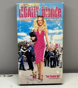 Legally Blonde VHS 2001 Video Tape Reese Witherspoon Vintage 2000s Comedy Movie - Picture 1 of 12