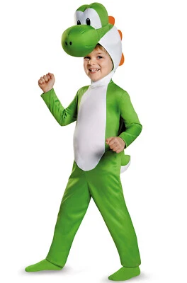 Brand New Super Mario Brothers Yoshi Toddler Costume - Image 1 of 2