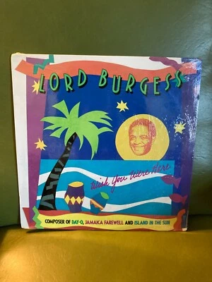 Lord Burgess - Wish You Were Here LP Vinyl Vherry Lane records 3489592725 SEALED - Imagem 1 de 2