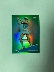 2021 Topps Chrome Tennis Green Refractor #83 Katie Volynets /75 - Imagen 1 de 2