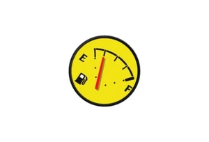 Patch badge print iron on glue fuel jauge - Foto 1 di 1