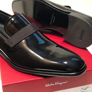 Ferragamo Patent Leather Dress Shoes 
