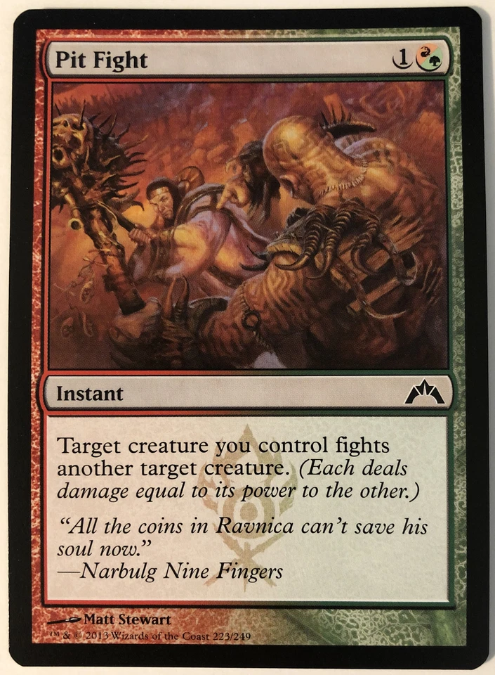 MTG Pit Fight Gatecrash 223 Regular Common - Image 1 of 1