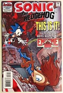 SONIC The HEDGEHOG 1997 Comic #47 END GAME 1 of 4 KNUCKLES Bagged & Boarded NM- - Picture 1 of 6