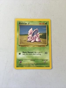 Pokemon TCG 1999 WOTC Base Set Trading Card - Nidoran 55/102 - Picture 1 of 2