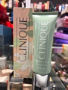 CLINIQUE Sensitive Skin Makeup SPF 15 03 CARING BEIGE (Net wt. 1oz) - Picture 1 of 8