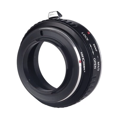 K&F Concept Adapter for Minolta AF Lenses to M43 MFT Lens Mount Adapter G10 G2 - Image 1 of 4