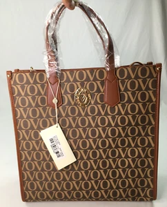 Valentino Orlandi Purse Extra Large Tote Handle Crossbody Brown VOVO - MSRP $299 - Picture 1 of 19