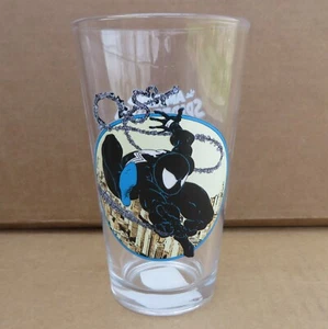 BLACK SUIT SYMBIOTE SPIDER-MAN PINT GLASS Spider-Man Marvel Comics Classic - Picture 1 of 1