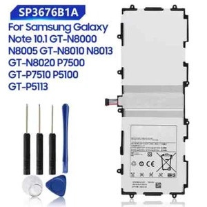 Batería SP3676B1A para Samsung Galaxy Tab Note 10.1 P7500 N8000 N8010 N8020 P7510 - Imagen 1 de 6