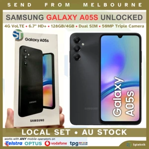 NEW Samsung Galaxy A05S Unlocked (6.7" 128GB/4GB, Dual Sim, 4G VoLTE) AU Stock - Picture 1 of 14