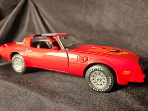 Franklin Mint 1977 Pontiac Trans Am T Top Red 1:24 Scale Inv. #4693 - Picture 1 of 10