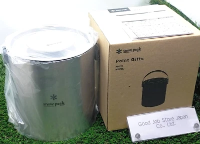 Snow Peak ice pail PG-111 outdoor tableware Point Gift New From Japan F/Shipping - Image 1 of 4