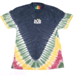 Bob Marley Tie Dye Shirt Shoe Palace Tour 1973 Catch A Fire Reggae Large - Foto 1 di 9