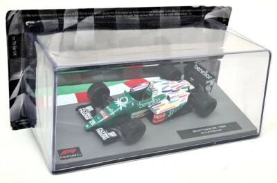 Atlas 1/43 Scale - 76 Benetton B186 1986 Gerhard Berger Diecast Model F1 Car - Image 1 of 3