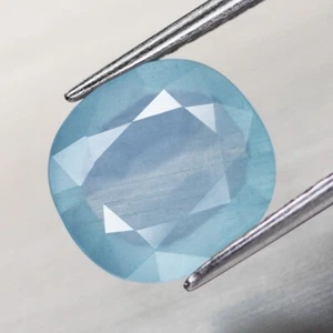 Aquamarine 2.66ct Blue Cushion 10.1 x 9.5 x 3.8 mm Natural Untreated from Brazil - Bild 1 von 3
