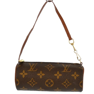 LOUIS VUITTON Mini Bolsa para PAPILLON Modelo Antiguo Cartera Monograma Marrón E3407CY711 Foto 1 de 4
