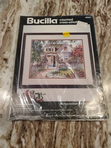 Bucilla Summer Symphony Counted Cross Stitch Kit #40925 Vintage 1994 - Picture 1 of 4