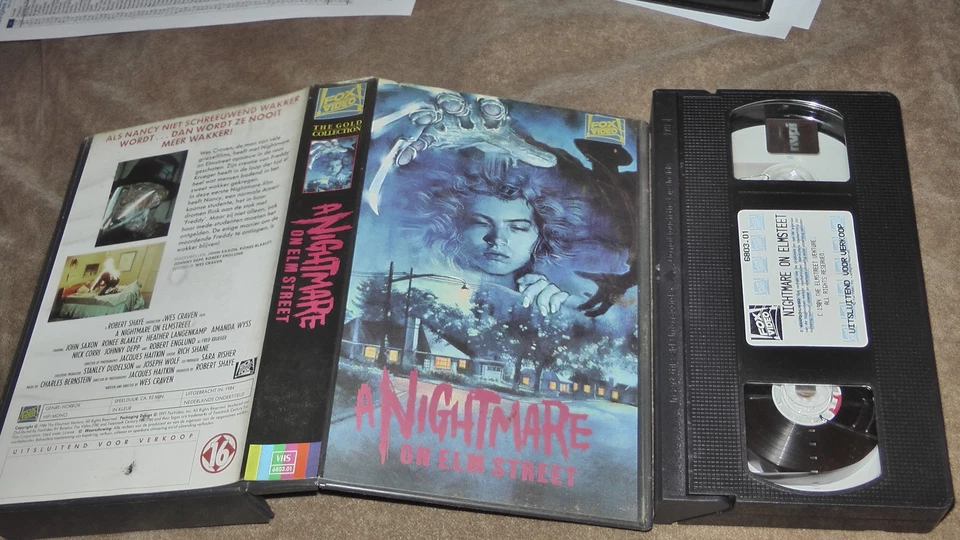 A Nightmare On Elm Street VHS Video Tape Cert IMPORT ENGLISH LANGUAGE - Image 1 of 4