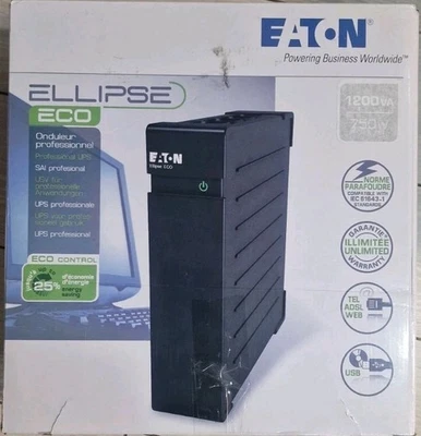 UPS Eaton Ellipse ECO 1600 USB IEC – 1600VA / 1000W – Nuovo sigillato - Image 1 of 3