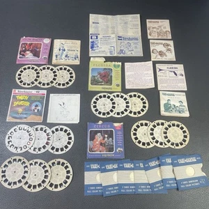 Lot Of Vintage Sawyer's View Master Photograph Reels - Snow White, Tweety, FLA - Picture 1 of 9