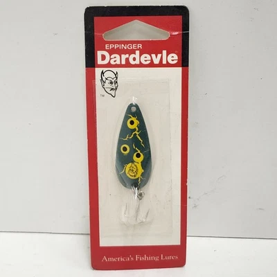 Señuelo de pesca Eppinger Dardevle Spinnie 913 nuevo en stock 1/4 oz Foto 1 de 4