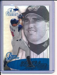 1999 Flair Showcase Row 3 Tim Salmon #24 LEGACY COLLECTION SSP #/D /99 - Picture 1 of 2