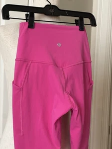 Lululemon Align hoch geschnittene Hose mit Taschen Größe 4 W5DU4S sportlich - Bild 1 von 13