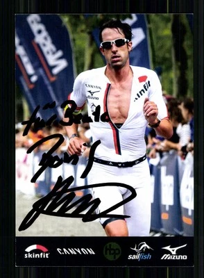 Boris Stein Autogrammkarte Originial Signiert Triathlon + A 246246 - Bild 1 von 2