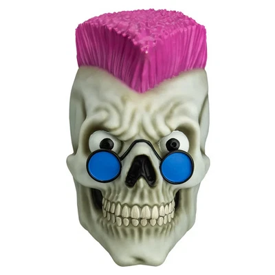 Mask "Goosebumps" Licensed Full Head Vinyl "Curly" Cool Graveyard Skeleton Mask - Image 1 of 4