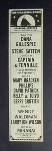 Captain & Tennille Love Will Keep Us Together Era Reno Sweeney NYC 75 Concert Ad - Picture 1 of 1