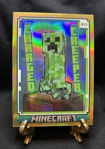 Panini 2024 Minecraft GOLD Charged Creeper /49 #12 - Picture 1 of 4