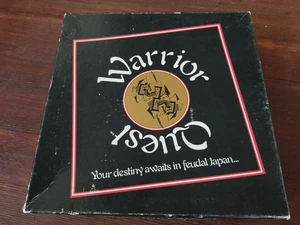 Warrior Quest 1988 board game UNPUNCHED feudal Japan RPG Muscle Mass - Picture 1 of 10