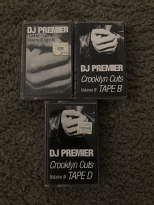 DJ PREMIER CROOKLYN CUTZ VOL 3 TAPE A, B, & D 3 MIXTAPE TAPE KINGZ CASSETTE SET - Picture 1 of 9