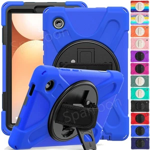 For Samsung Galaxy Tab A11+ Plus 11/A11 8.7 Heavy Duty Rotating Stand Case Cover - Picture 1 of 151