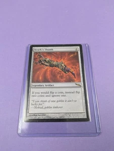 MTG Magic the Gathering: Mirrodin: Krark's Thumb #190/306 Rare - LP - Picture 1 of 2