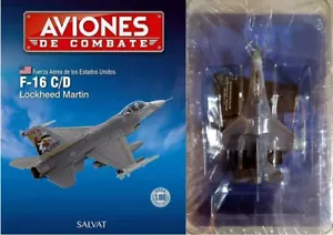 F16 C/D LOCKHEED MARTIN - USA AIR FORCE - FIGHTER AIRCRAFT scale 1:100 Diecast - Picture 1 of 1