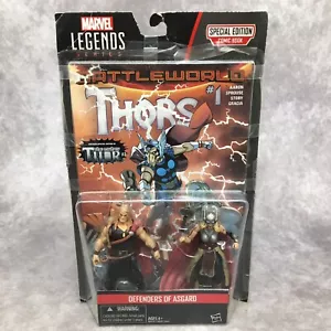 Figuras Defensores de Asgard Edición Especial Marvel Legends-Caja Dañada y Grabada - Imagen 1 de 7