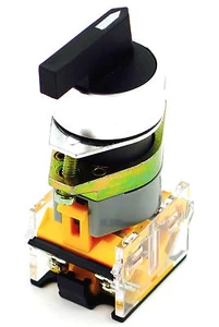 YC-SS22XPMO-2 22mm 2 POSITION MOMENTARY SELECTOR SWITCH - Picture 1 of 5