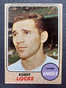 1968 Topps #24 Bobby Locke (California Angels) - Picture 1 of 2