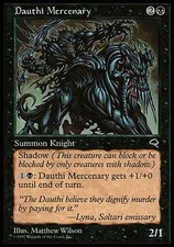 4x Dauthi Mercenary Tempest MtG Magic Black Uncommon 4 x4 Card Cards