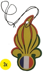 3 x Fremdenlegion Frankreich Autoduft Lufterfrischer Duft - Bild 1 von 5