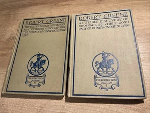 Robert Greene The Blacke Bookes Messenger 1592 Cuthbert Conny-Catcher & Catching - Picture 1 of 21