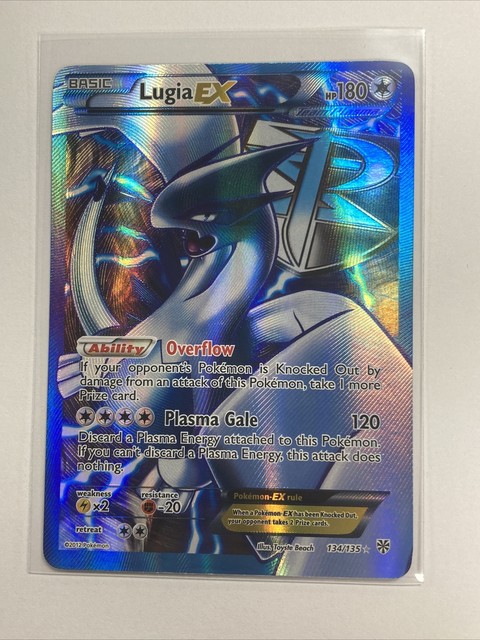 Lugia Ex - Carta Pokémon Original Tempestade Plasma, Jogo de Tabuleiro  Original Copag Usado 67807863